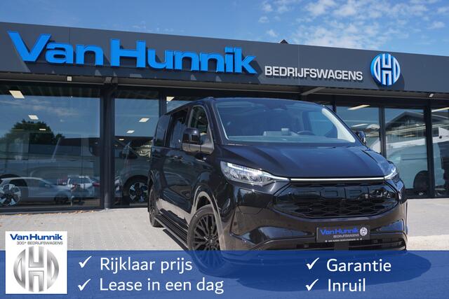 Ford TRANSIT CUSTOM Tourneo 340L 2.5 PHEV 233PK JWR NIGHT EDITION PRIJS INCL. BPM Luxe 8 Zits, Leder, 19" LM, B&O, Pano, Elec. Schuifdeur, Trekhaak!! NR. TR4