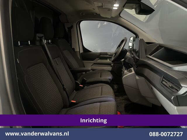 Ford TRANSIT CUSTOM 2.0 TDCI 150pk L1H1 Inrichting Euro6 Airco | Camera | LED | Apple Carplay | Cruisecontrol Android Auto, 2590kg Trekhaak, Verwarmde voorruit, Stoelverwarming, Parkeersensoren, Dakdragers, Bijrijdersbank
