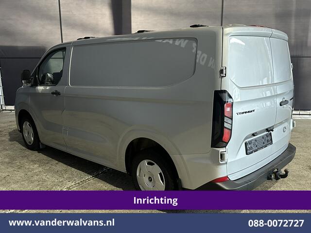 Ford TRANSIT CUSTOM 2.0 TDCI 150pk L1H1 Inrichting Euro6 Airco | Camera | LED | Apple Carplay | Cruisecontrol Android Auto, 2590kg Trekhaak, Verwarmde voorruit, Stoelverwarming, Parkeersensoren, Dakdragers, Bijrijdersbank