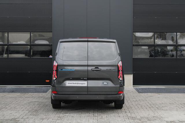 Ford TRANSIT CUSTOM E-Transit 340 L2H1 Limited 71 kWh 218pk - 2x Schuifdeur - LED - 360 Camera - B&O - ACC - Navi - Stoel/Stuurverwarming - Rijklaar