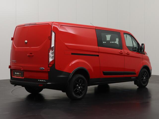 Ford TRANSIT CUSTOM 2.0TDCi 130PK Lang Dubbele Cabine Trail Limited | 6-Persoons | Leder | Multimedia | Camera | Trekhaak