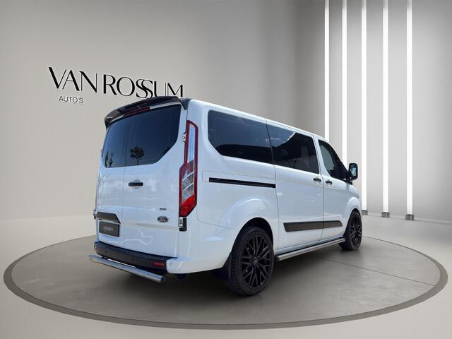 Ford TRANSIT CUSTOM 320 1.0 EcoBoost L1H1 PHEV VR-Edition 9 persoons | Incl BTW /BPM | 20" | Extra Getint | Spoilers | Raptor | Stoelvw | Parksensors |