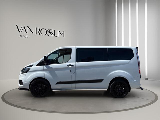 Ford TRANSIT CUSTOM 320 1.0 EcoBoost L1H1 PHEV VR-Edition 9 persoons | Incl BTW /BPM | 20" | Extra Getint | Spoilers | Raptor | Stoelvw | Parksensors |