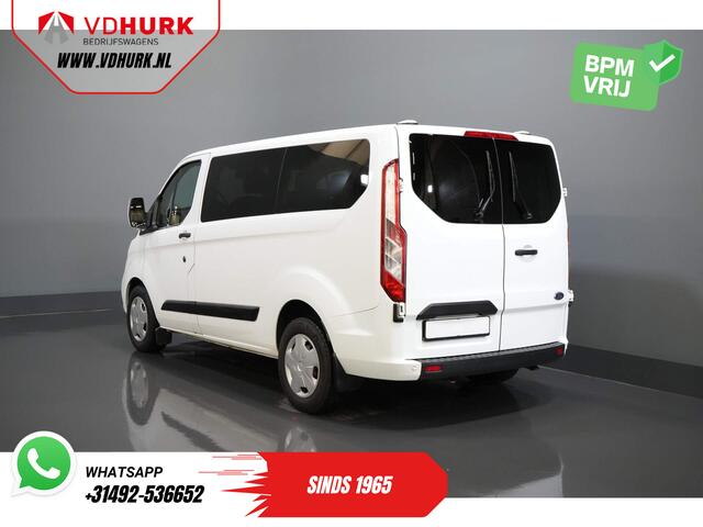 Ford TRANSIT CUSTOM Tourneo 2.0 TDCI ¤ 25.717,- incl. BTW/BPM Trend Combi/ Kombi/ 9 Persoons/ 9 P/ Cruise/ PDC/ Airco