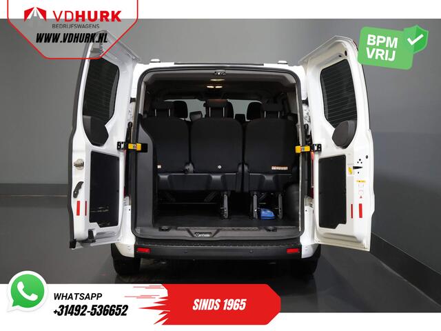 Ford TRANSIT CUSTOM Tourneo 2.0 TDCI ¤ 25.717,- incl. BTW/BPM Trend Combi/ Kombi/ 9 Persoons/ 9 P/ Cruise/ PDC/ Airco