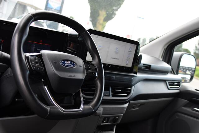 Ford TRANSIT CUSTOM 300 2.0 TDCI L2H1 Limited Camera, Cruise, Carplay, Virtual, 136pk, Stoelverwarming, Automaat, LED, Multimedia, Sensoren, Uniek!