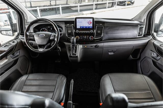 Ford TRANSIT CUSTOM 320 2.0 TDCI 170 PK L2H1 Limited DC | Dubbel cabine | Bi-Xenon | CarPlay | Navigatie | Stoelverwarming | Trekhaak | Euro 6 | Nieuwe APK