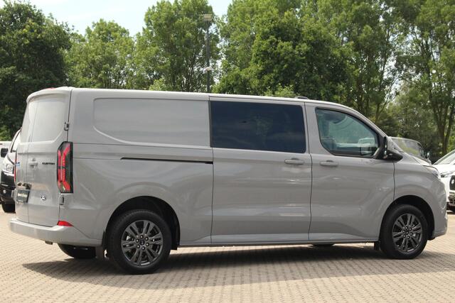 Ford TRANSIT CUSTOM E-Transit 320 L2H1 Limited DC | 71 kWh | Driver Assist | Adap. Cruise | 360gr Camera | Carplay/Android | Lease 824,- p/m