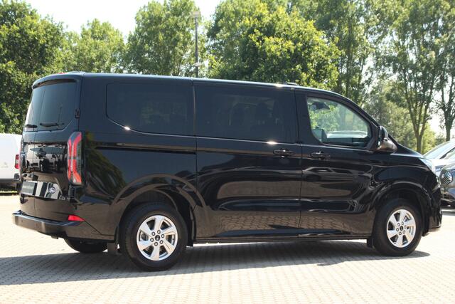 Ford TRANSIT CUSTOM E-Transit 320 L1H1 Kombi | 9 persoons | Limited | 71kWh | 100kW/136pk | Trekgewicht 2300kg | Camera | Carplay/Android | Cruise | Lease 771,- p/m