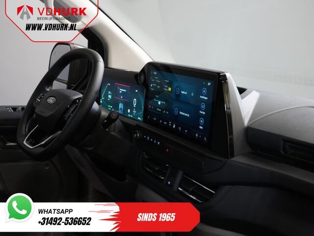 Ford TRANSIT CUSTOM E-Transit L2 Limited 71 kWh 330 km WLTP LED/ Adapt.Cruise/ Standkachel/ Stoelverw./ Frontlip/ Sidebars/ Raptor/ Betimmerd/ Carplay/ 360.Camera/ Climate/ PDC/ 19"LMV/ Trekhaak