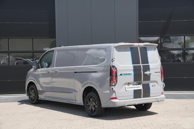 Ford TRANSIT CUSTOM E-Transit 320 L2H1 Sport 71 kWh 218pk - 2x Schuif - Stoel/Stuurverwarming - Cruise - Keyless - Rijklaar