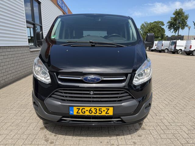 Ford TRANSIT CUSTOM Tourneo 310 2.0 TDCI 130pk L1H1 Titanium / vaste prijs rijklaar ¤ 19.950 incl btw / euro 6 / zwart metallic / airco / cruise / navigatie / trekhaak / camera / isofix !