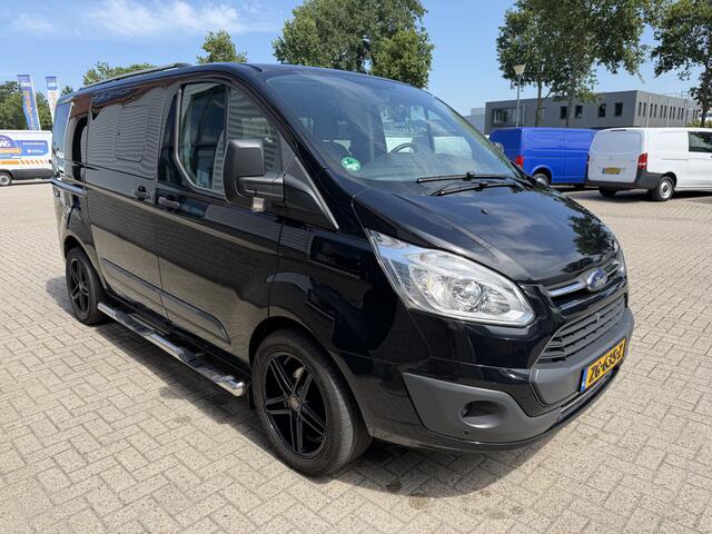 Ford TRANSIT CUSTOM Tourneo 310 2.0 TDCI 130pk L1H1 Titanium / vaste prijs rijklaar ¤ 19.950 incl btw / euro 6 / zwart metallic / airco / cruise / navigatie / trekhaak / camera / isofix !
