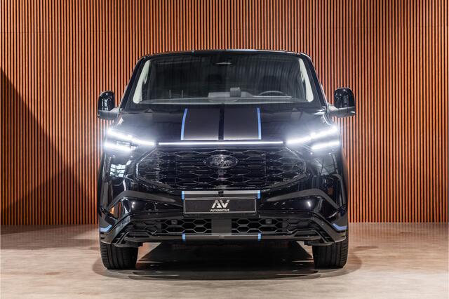 Ford TRANSIT CUSTOM E-Transit 340 L2H1 Sport 71 kWh | Driving Assistant | 360 Camera | DSS LED | B&O | L+R Schuifdeur | CarPlay | Navigatie | 3-Zitter | Elek stoelen