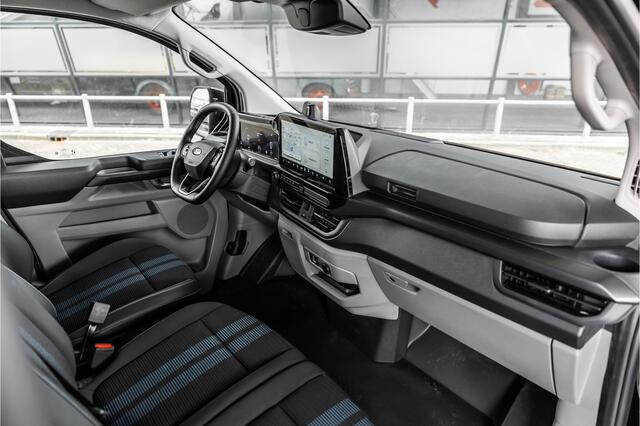 Ford TRANSIT CUSTOM E-Transit 340 L2H1 Sport 71 kWh | Driving Assistant | 360 Camera | DSS LED | B&O | L+R Schuifdeur | CarPlay | Navigatie | 3-Zitter | Elek stoelen