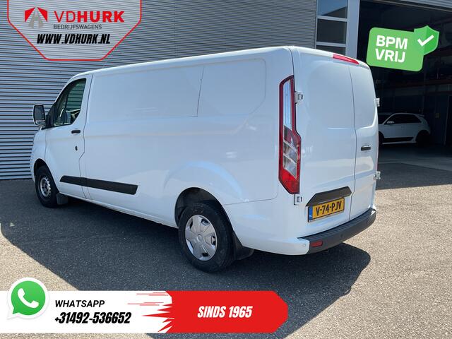 Ford TRANSIT CUSTOM 2.0 TDCI 130 pk L2 Trend 2.8t Trekverm./ Cruise/ PDC V+A/ DAB/ Airco