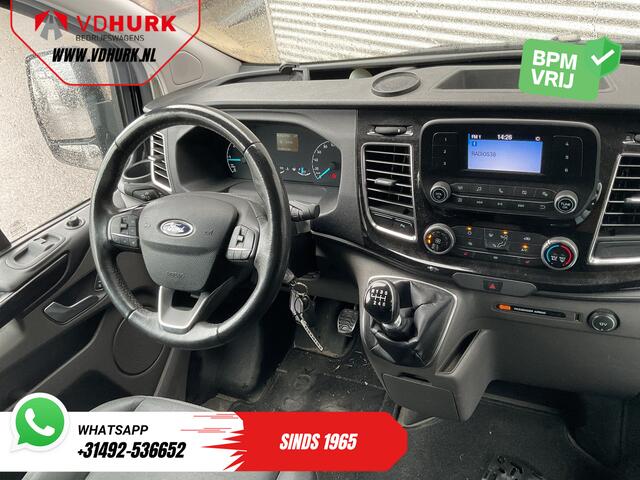 Ford TRANSIT CUSTOM 2.0 TDCI 130 pk L2 2.8t Trekverm./ Stoelverw./ Airco/ Cruise/ 16"LMV/ PDC