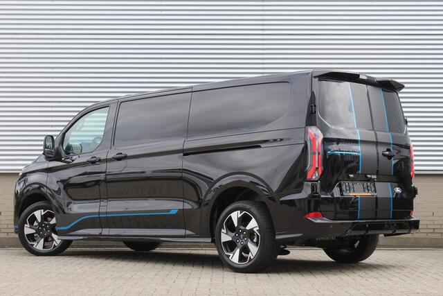Ford TRANSIT CUSTOM E-Transit 340 L2H1 Sport 71 kWh | NIEUW | Dubbele schuifdeur | B&O | Adaptieve Cruise | 360 Camera
