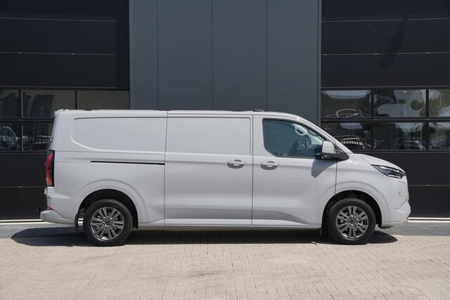 Ford TRANSIT CUSTOM E-Transit 340 L2H1 Limited 71 kWh 218pk - 2x Schuifdeur - AGR Bestuurdersstoel - Trekhaak - ACC - B&O - Navi - Stoel/Stuurverwarming - 360 Camera - Blindspot - Rijklaar