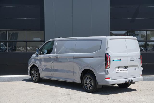 Ford TRANSIT CUSTOM E-Transit 340 L2H1 Limited 71 kWh 218pk - 2x Schuifdeur - AGR Bestuurdersstoel - Trekhaak - ACC - B&O - Navi - Stoel/Stuurverwarming - 360 Camera - Blindspot - Rijklaar