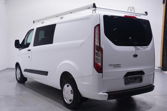 Ford TRANSIT CUSTOM 2.0 TDCI 130 pk L2 Dubbel Cabine 5-Zits Navi Camera, Apple Carplay, Cruise Control, PDC V+A