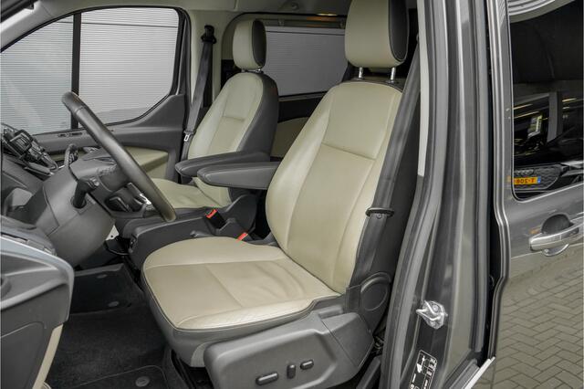 Ford TRANSIT CUSTOM 270 2.0 TDCI Limited DC 2x Schuifdeur Marge Trekhaak Camera 16"