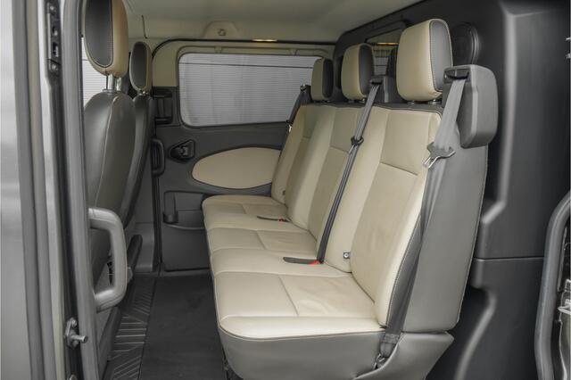 Ford TRANSIT CUSTOM 270 2.0 TDCI Limited DC 2x Schuifdeur Marge Trekhaak Camera 16"
