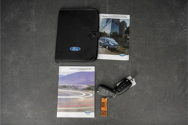 Ford TRANSIT CUSTOM 270 2.0 TDCI Limited DC 2x Schuifdeur Marge Trekhaak Camera 16"