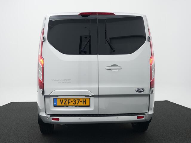 Ford TRANSIT CUSTOM 320 2.0 TDCI 130pk L2H1 Limited DC | Camera | Leer | El. verst. stoel | Stoelverw. | Voorruitverw. | 6-zits | Adapt. cruise | 100% dealer onderh.