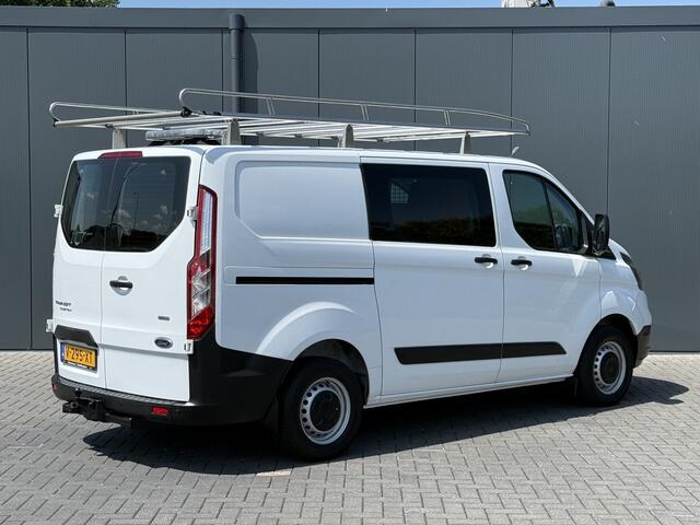 Ford TRANSIT CUSTOM 2.0 TDCI / L1H1 / 1e EIG. / 40.176 KM! / TREKHAAK / IMPERIAAL / INRICHTING / AIRCO / 3-ZITS
