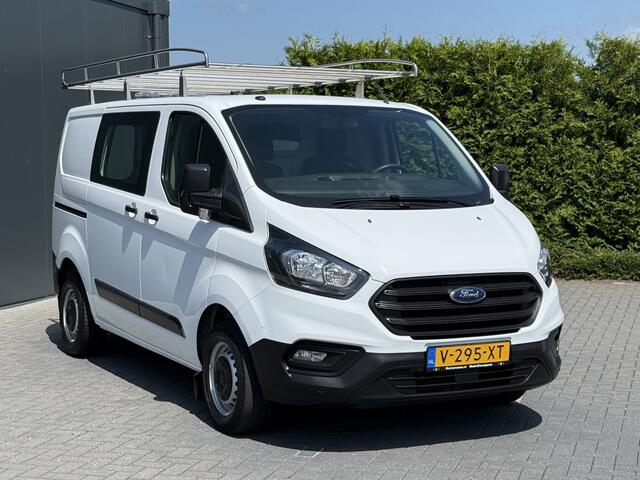 Ford TRANSIT CUSTOM 2.0 TDCI / L1H1 / 1e EIG. / 40.176 KM! / TREKHAAK / IMPERIAAL / INRICHTING / AIRCO / 3-ZITS