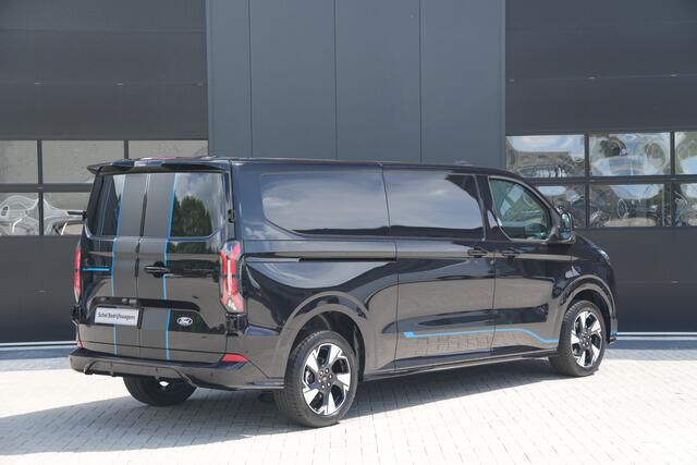 Ford TRANSIT CUSTOM E-Transit 340 L2H1 Sport 71 kWh 218pk - ACC - DDS LED - Pro Power - Verwarmd stuurwiel - Navi - 360 Camera - Rijklaar