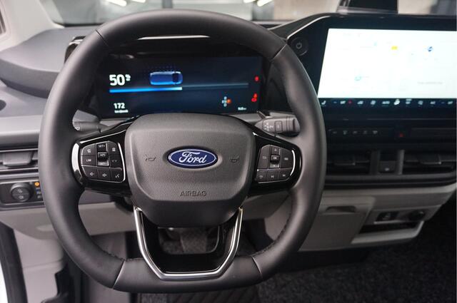 Ford TRANSIT CUSTOM E-Custom 340L 218PK 71KWH Sport AUT Elektrisch Navi, ACC, 360° Cam, Matrix LED, B&O, 19" LM, 2x Schuifdeur!! NR. P05*