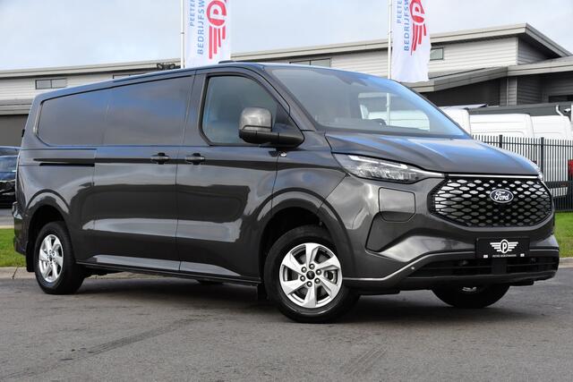 Ford TRANSIT CUSTOM E-Transit 340 L2H1 Limited 65 kWh Virtual, Adaptieve Cruise, Camera, Carplay, Stoelverwarming, LED, 218pk, NAVI, Uniek!