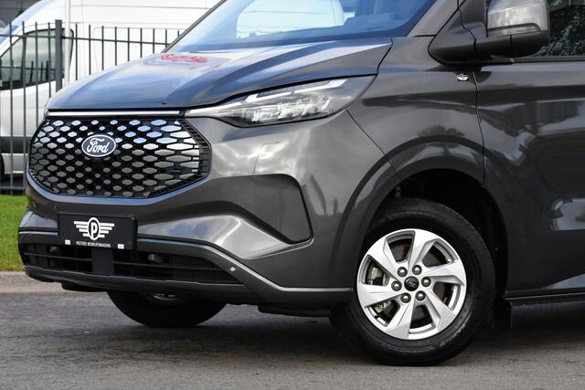 Ford TRANSIT CUSTOM E-Transit 340 L2H1 Limited 65 kWh Virtual, Adaptieve Cruise, Camera, Carplay, Stoelverwarming, LED, 218pk, NAVI, Uniek!
