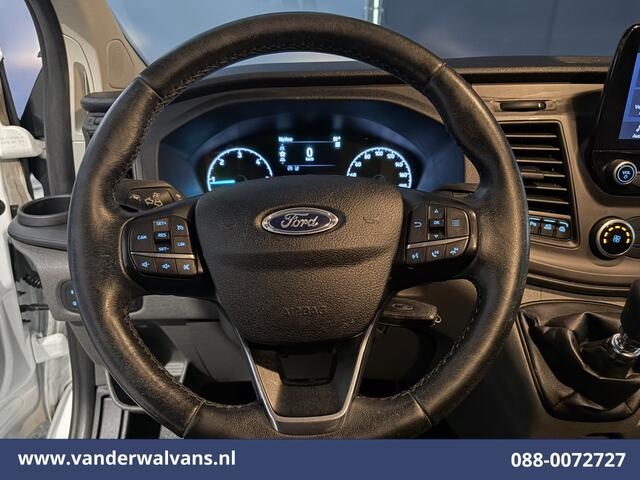 Ford TRANSIT CUSTOM 2.0 TDCI 108pk L1H1 Euro6 Airco | Camera | Apple Carplay | LED | Cruisecontrol | 2500kg Trekhaak Android Auto, Verwarmde voorruit, Parkeersensoren, Bijrijdersbank