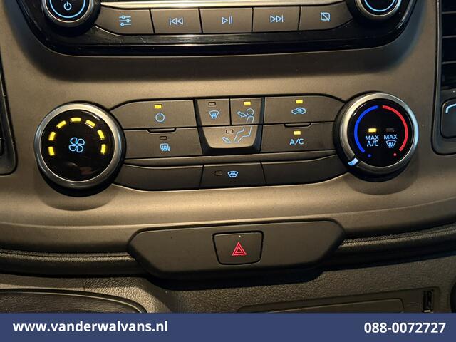 Ford TRANSIT CUSTOM 2.0 TDCI 108pk L1H1 Euro6 Airco | Camera | Apple Carplay | LED | Cruisecontrol | 2500kg Trekhaak Android Auto, Verwarmde voorruit, Parkeersensoren, Bijrijdersbank