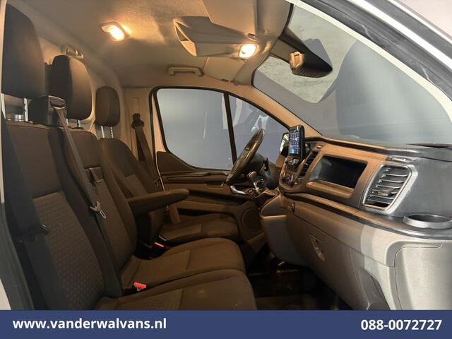 Ford TRANSIT CUSTOM 2.0 TDCI 108pk L1H1 Euro6 Airco | Camera | Apple Carplay | LED | Cruisecontrol | 2500kg Trekhaak Android Auto, Verwarmde voorruit, Parkeersensoren, Bijrijdersbank