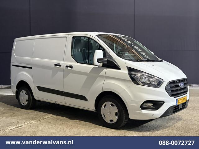 Ford TRANSIT CUSTOM 2.0 TDCI 108pk L1H1 Euro6 Airco | Camera | Apple Carplay | LED | Cruisecontrol | 2500kg Trekhaak Android Auto, Verwarmde voorruit, Parkeersensoren, Bijrijdersbank