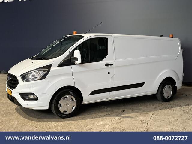 Ford TRANSIT CUSTOM 2.0 TDCI L2H1 Euro6 Airco | Camera | Omvormer | Apple Carplay | LED | Cruisecontrol | 2800kg Trekhaak Android Auto, Verwarmde voorruit, Parkeersensoren, Bijrijdersbank