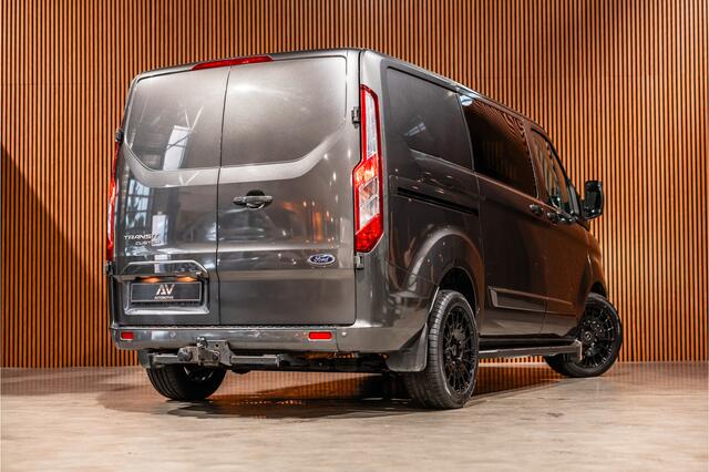 Ford TRANSIT CUSTOM 300 2.0 TDCI DC | Dubbel cabine | L+R Schuifdeur | Elek stoelen | CarPlay | Lederen bekleding | Navigatie | Stoelverwarming | Nieuwe APK | NAP Logisch