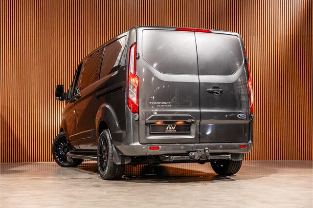 Ford TRANSIT CUSTOM 300 2.0 TDCI DC | Dubbel cabine | L+R Schuifdeur | Elek stoelen | CarPlay | Lederen bekleding | Navigatie | Stoelverwarming | Nieuwe APK | NAP Logisch