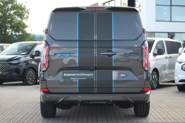 Ford TRANSIT CUSTOM E-Transit 340 L2H1 Sport | 71kWh | 160kW/218pk | Trekgewicht 2300kg | ProPower | Camera | Carplay/Android | Cruise | Lease 771,- p/m