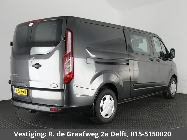 Ford TRANSIT CUSTOM ROLSTOELVERVOER 320 2.0 TDCI L2H1 Limited DC | Marge auto | Stoelverwarming | Trekhaak