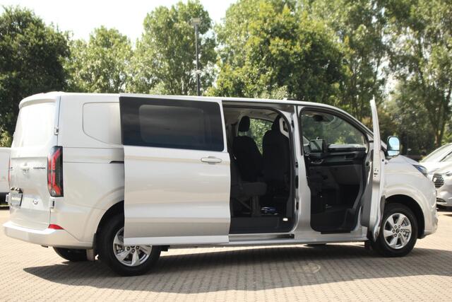 Ford TRANSIT CUSTOM E-Transit 320 L2H1 Limited DC | 71 kWh | 160kW/218pk | Pro Power | Trekgewicht 2300kg | Camera | Carplay/Android | Cruise | Lease 806,- p/m