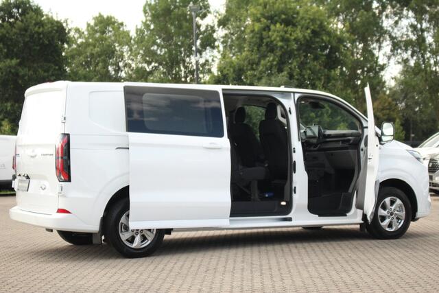 Ford TRANSIT CUSTOM E-Transit 320 L2H1 Limited DC | 71 kWh | 160kW/218pk | Pro Power | Trekgewicht 2300kg | Camera | Carplay/Android | Cruise | Lease 806,- p/m