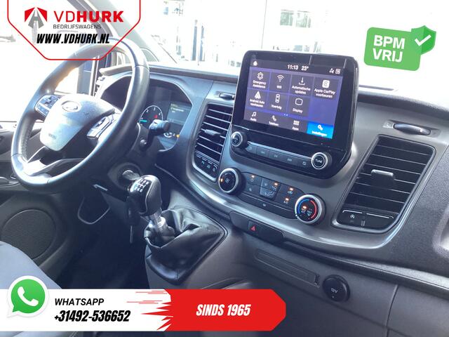 Ford TRANSIT CUSTOM 2.0 TDCI 130 pk L2 Trend Bi-Xenon/ 2.8t Trekverm./ Carplay/ Camera/ PDC/ Cruise/ DAB/ Airco