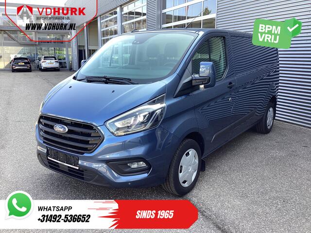 Ford TRANSIT CUSTOM 2.0 TDCI 130 pk L2 Trend Bi-Xenon/ 2.8t Trekverm./ Carplay/ Camera/ PDC/ Cruise/ DAB/ Airco