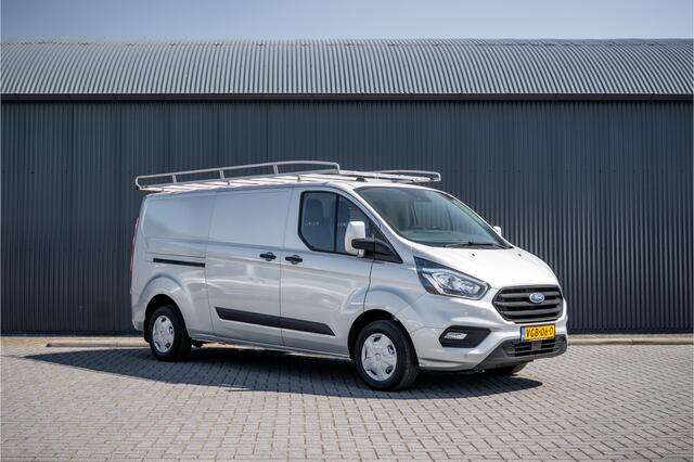 Ford TRANSIT CUSTOM 2.0 EcoBlue L2H1 | 130 PK | 3-Zits | Camera | Cruise | PDC | Airco | Trekhaak | Imperiaal