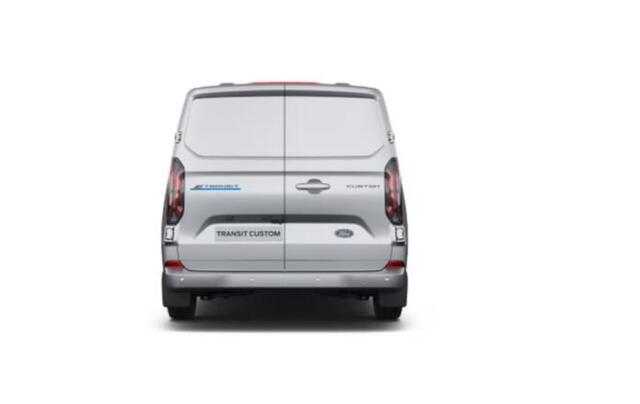 Ford TRANSIT CUSTOM E-Transit 340 L2H1 Limited 71 kWh 218pk | Laadvloer bescherming | 12-weg verstel- en verwarmbare AGR bestuurders- en passagiersstoel Laadvloer bescherming,12-weg verstel- en verwarmbare AGR bestuurders- en passagiersstoel | Trekhaakvoorbereiding | 17 inch lichtmetalen velgen (Carbonised Grey) | Driver Assistent Pack Ultimate | AGM accu | BEV 3-fase oplaadkabel (mode 3, 32A, 10m)